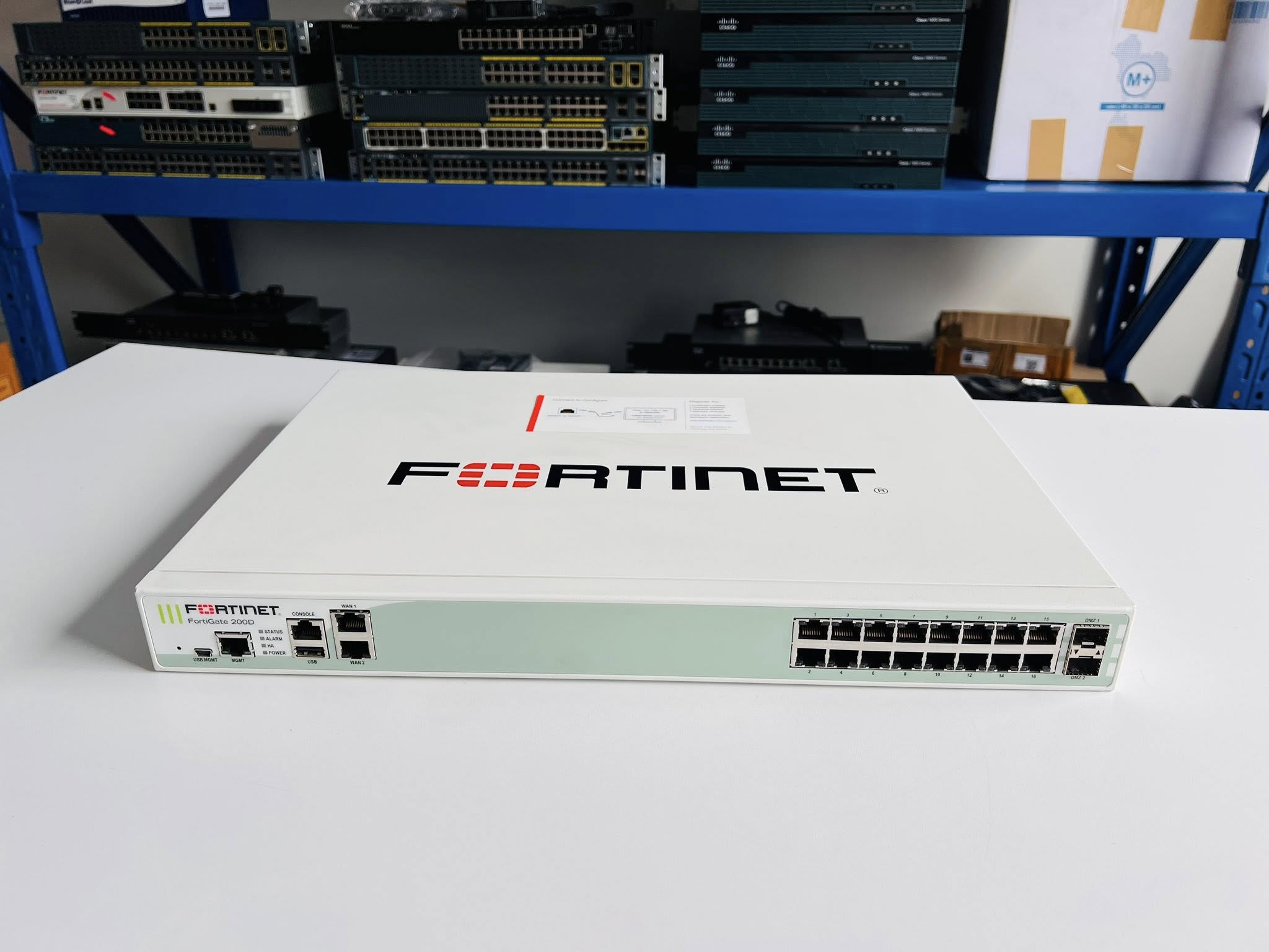 Fortigate 200D Firewall ไฟร์วอลล์ฟอติเกตมือสองพร้อมใช้งาน