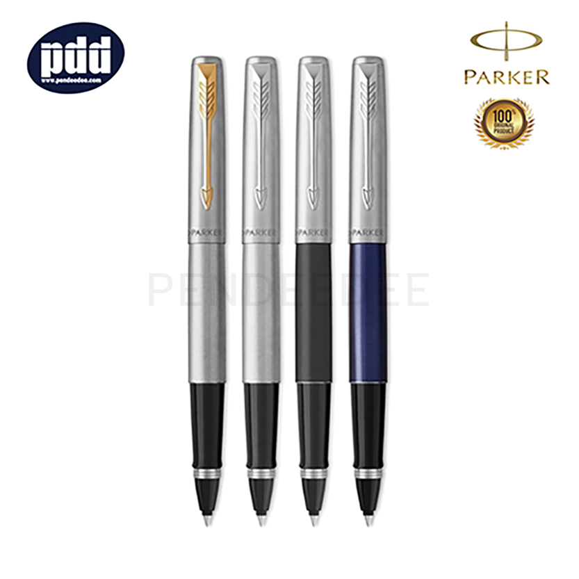 PARKER-Jotter-Stainless-Steel-Rollerball-Pen-ปากกาโรลเลอร์บอล-ปากกาพรีเมี่ยม