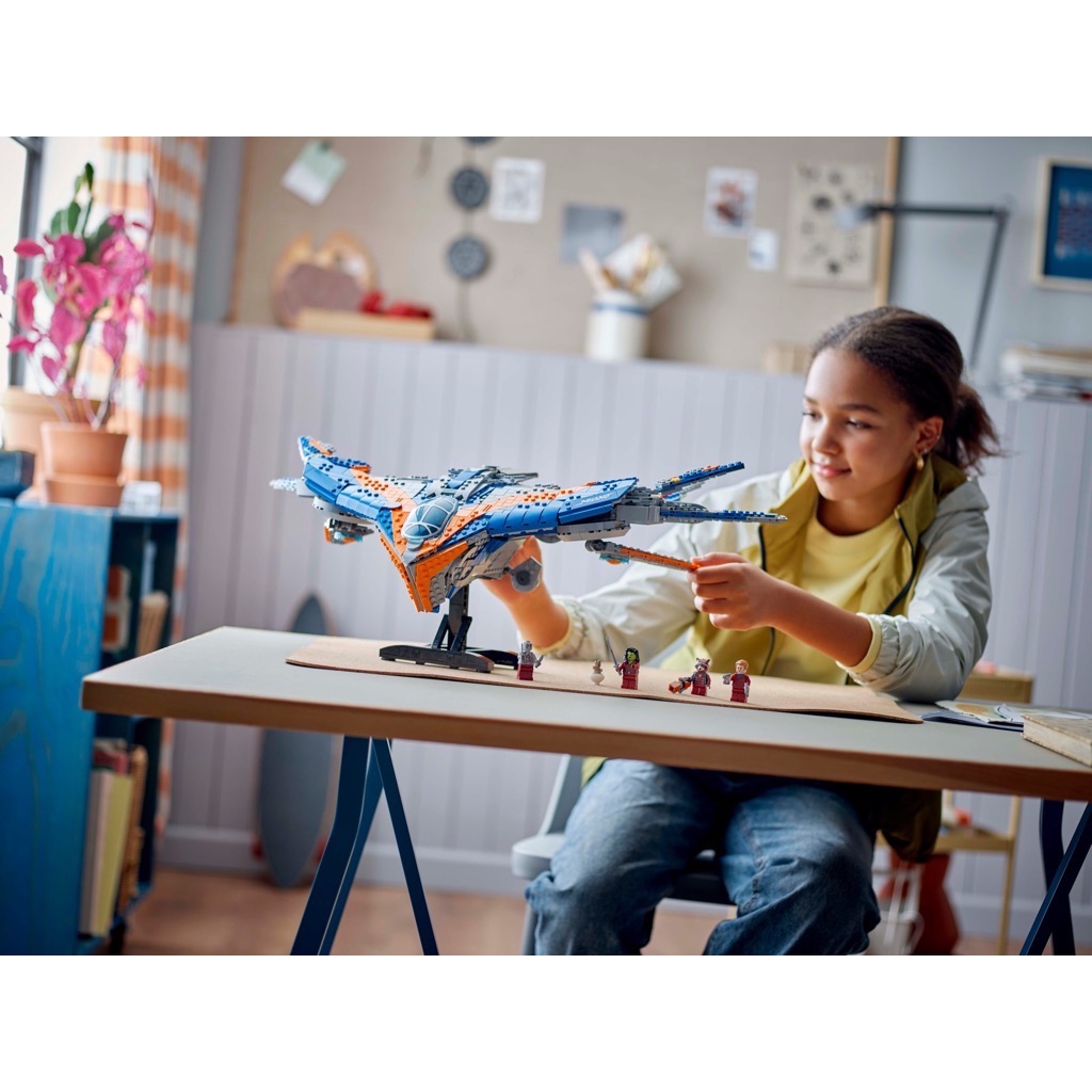 เลโก้ LEGO Super Heroes 76286 The Milano Spaceship (มีกล่องน้ำตาลตรงรุ่น)