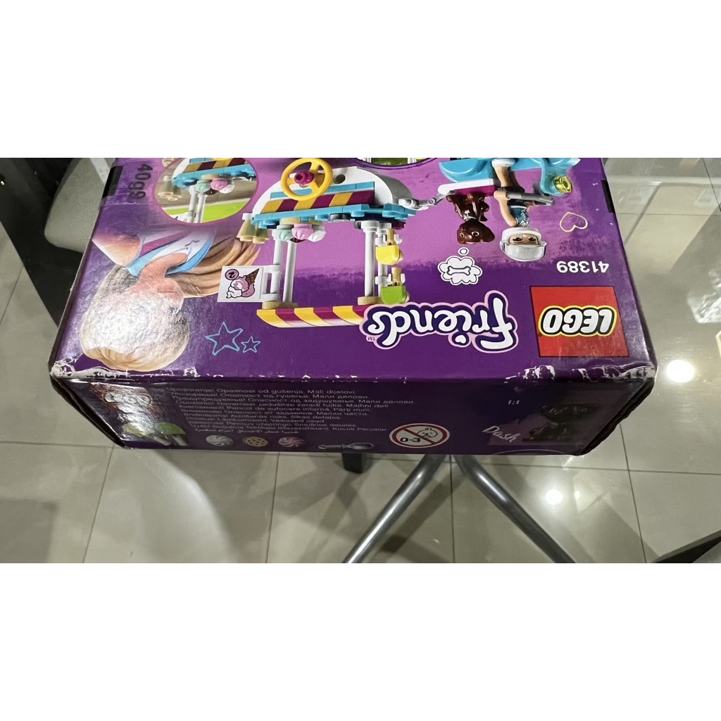 เลโก้ LEGO Friends 41389 Ice Cream Cart (กล่องไม่สวย-Damaged Box)