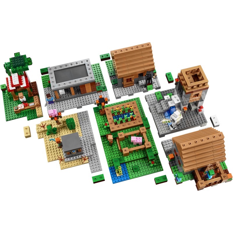 LEGO Minecraft 21128 The Village (Minor Damaged Box)