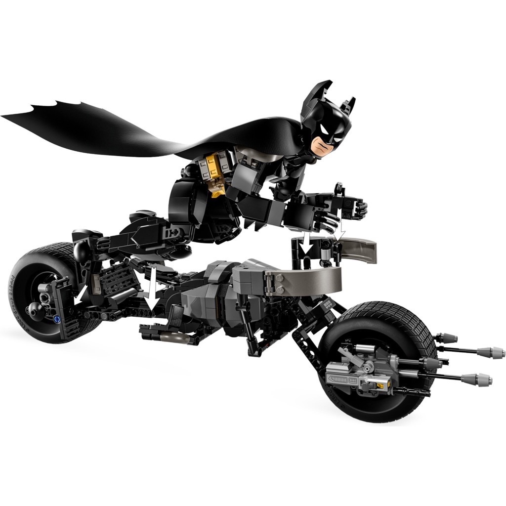 เลโก้ LEGO Super Heroes 76273 Batman Construction Figure and the Bat-Pod Bike