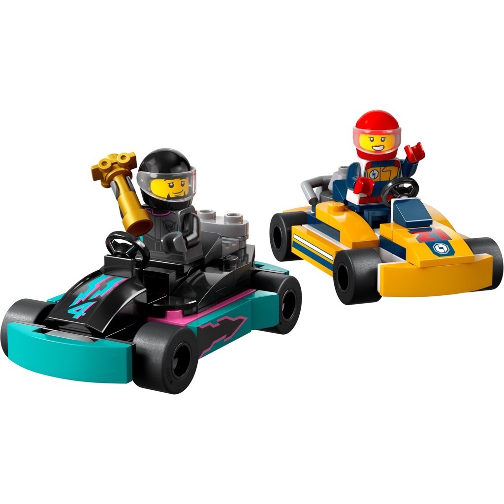 เลโก้ LEGO City 60400 Go-Karts and Race Drivers