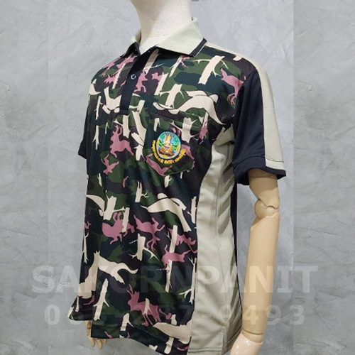 โปโลลายพราง ต่อข้างเขียวอนุรักษ์ /อุทยานฯ (ผ้ากีฬา)