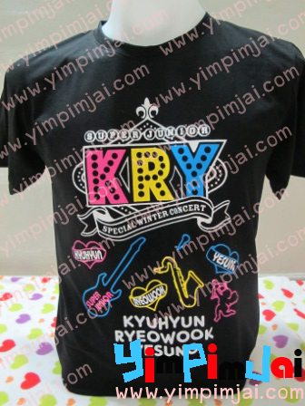 เสื้อยืด KRY สกรีนขนาดเอสาม
