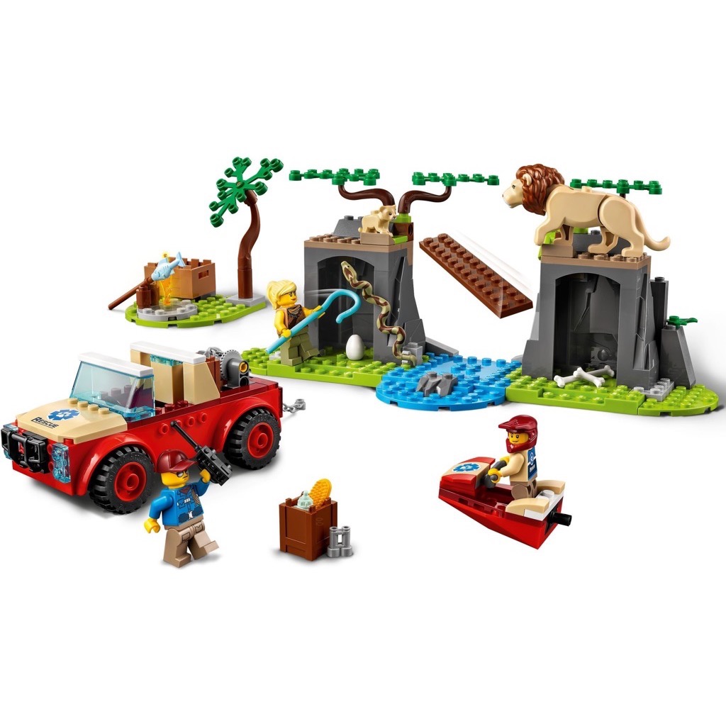 เลโก้ LEGO City 60301 Wildlife Rescue Off-Roader