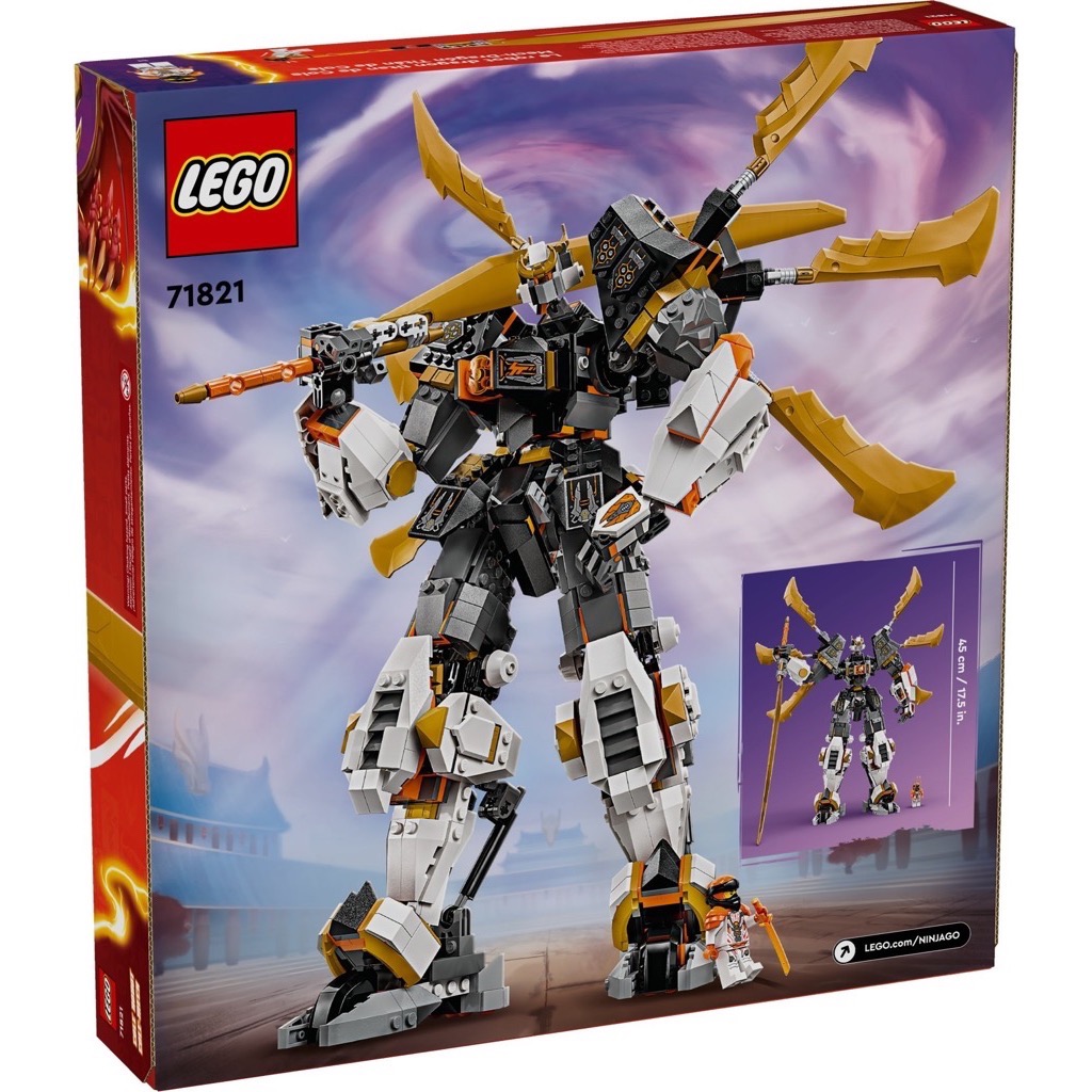เลโก้ LEGO Ninjago 71821 Cole's Titan Dragon Mech