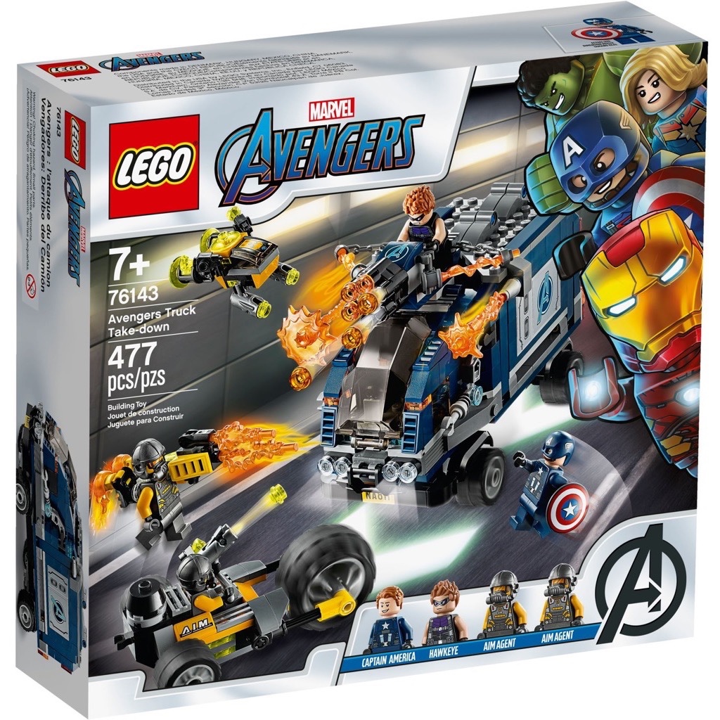 เลโก้ LEGO Super Heroes 76143 Avengers Truck Take-down