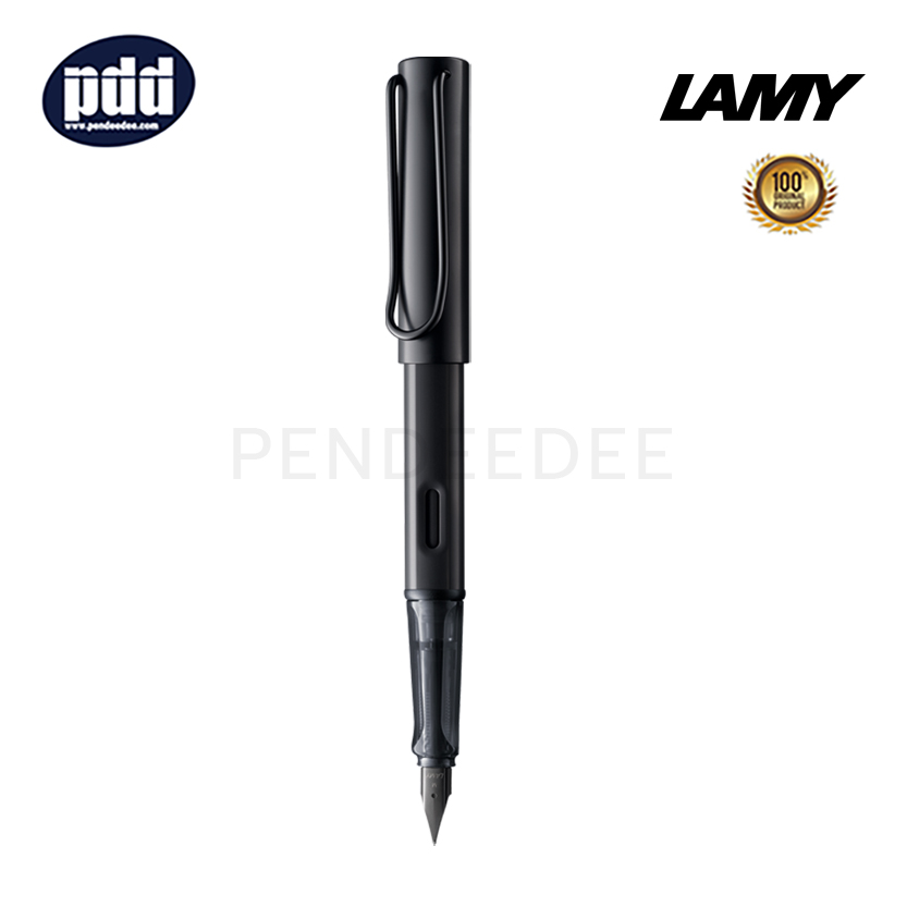ปากกาสลักชื่อ LAMY ปากกาหมึก ลามี่ ออสตาร์ สีดำ หัวเอ็ม 0.7 มม. LAMY Al-Star Black Nib M 0.7 mm. Fountain Pen