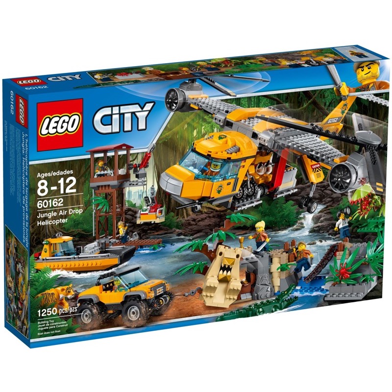 LEGO City 60162 Jungle Air Drop Helicopter