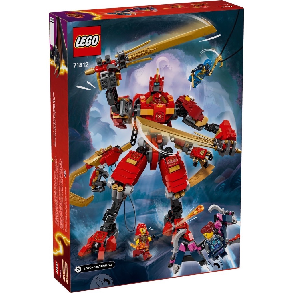 เลโก้ LEGO Ninjago 71812 Kai's Ninja Climber Mech