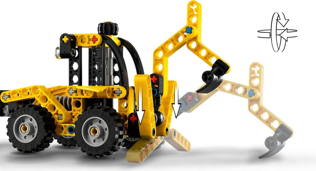 เลโก้ LEGO Technic 42197 Backhoe Loader