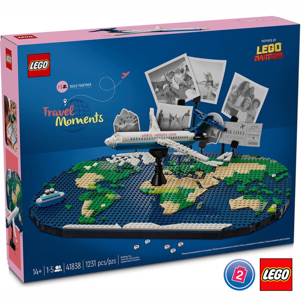 เลโก้ LEGO Exclusives 41838 Travel Moments (มีกล่องน้ำตาลตรงรุ่น)