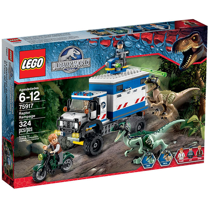 LEGO Jurassic World 75917 Raptor Rampage