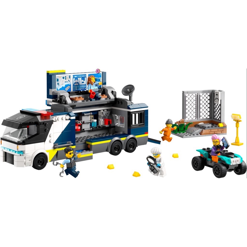 เลโก้ LEGO City 60418 Police Mobile Crime Lab Truck
