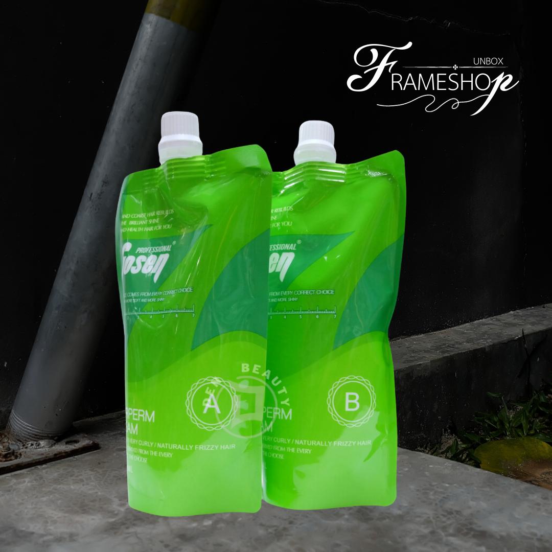 ยายืดโกเซ็น (#400 มล. x 2) Gosen Hairperm Cream โกเซ็น ครีมยืดผม เคราติน