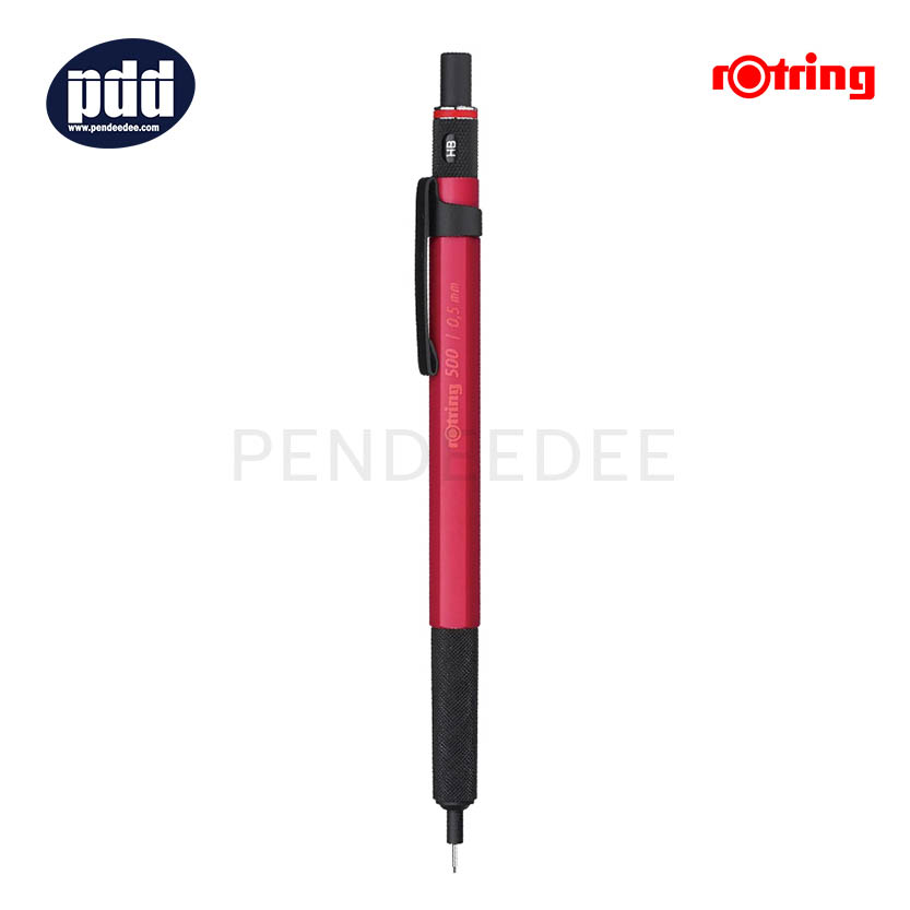 rOtring ดินสอกดรอตริง 500 rOtring 500 Series 0.5 mm. Red Mechanical Pencil