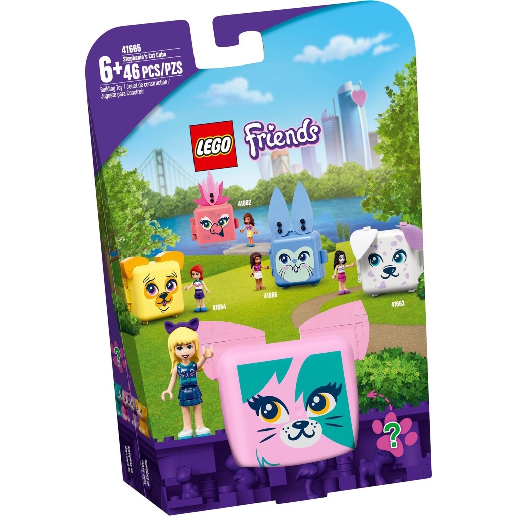 เลโก้ LEGO Friends 41665 STEPHANIES CAT CUBE