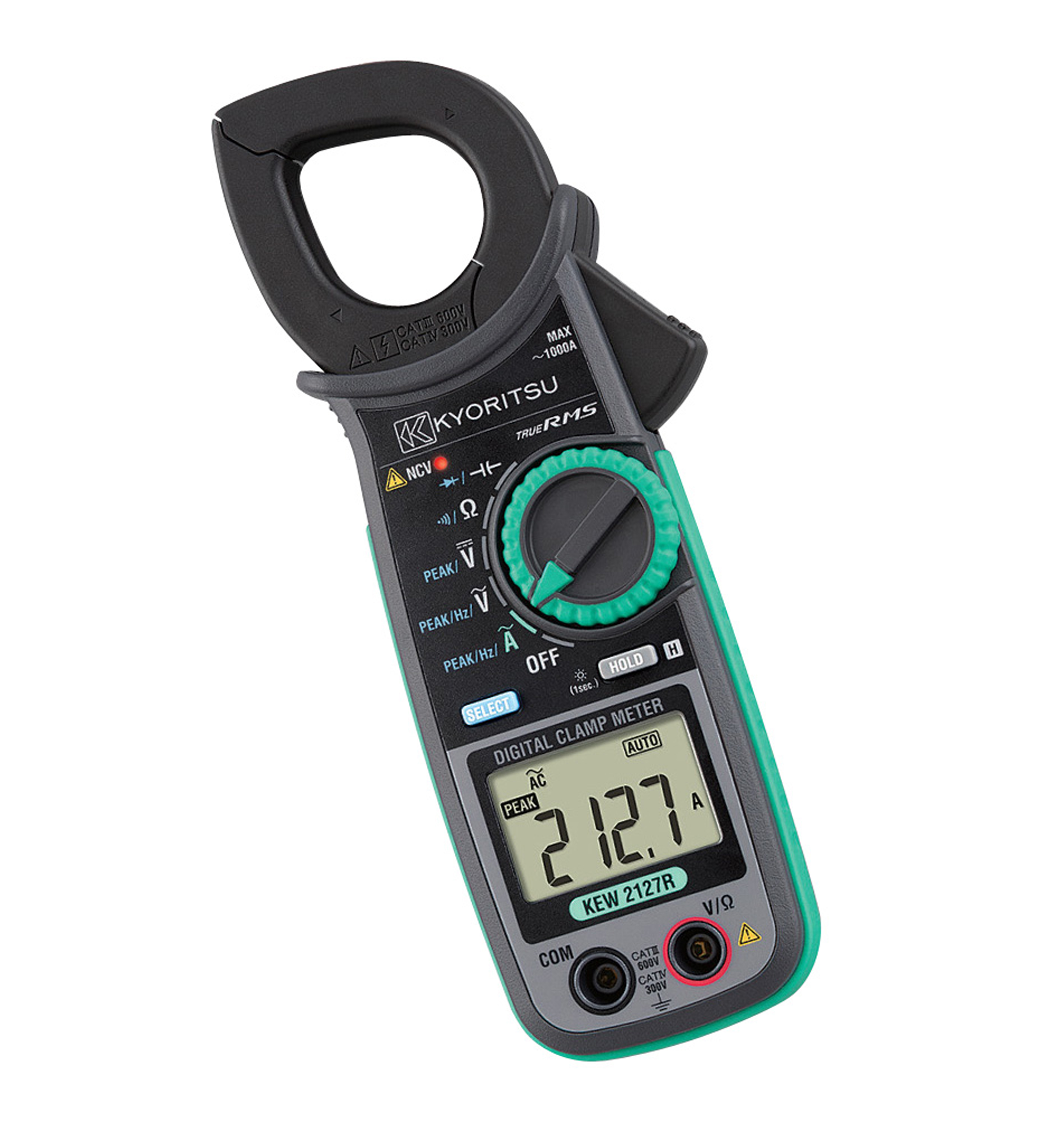 Kyoritsu KEW 2127R True RMS Digital Clamp Meter