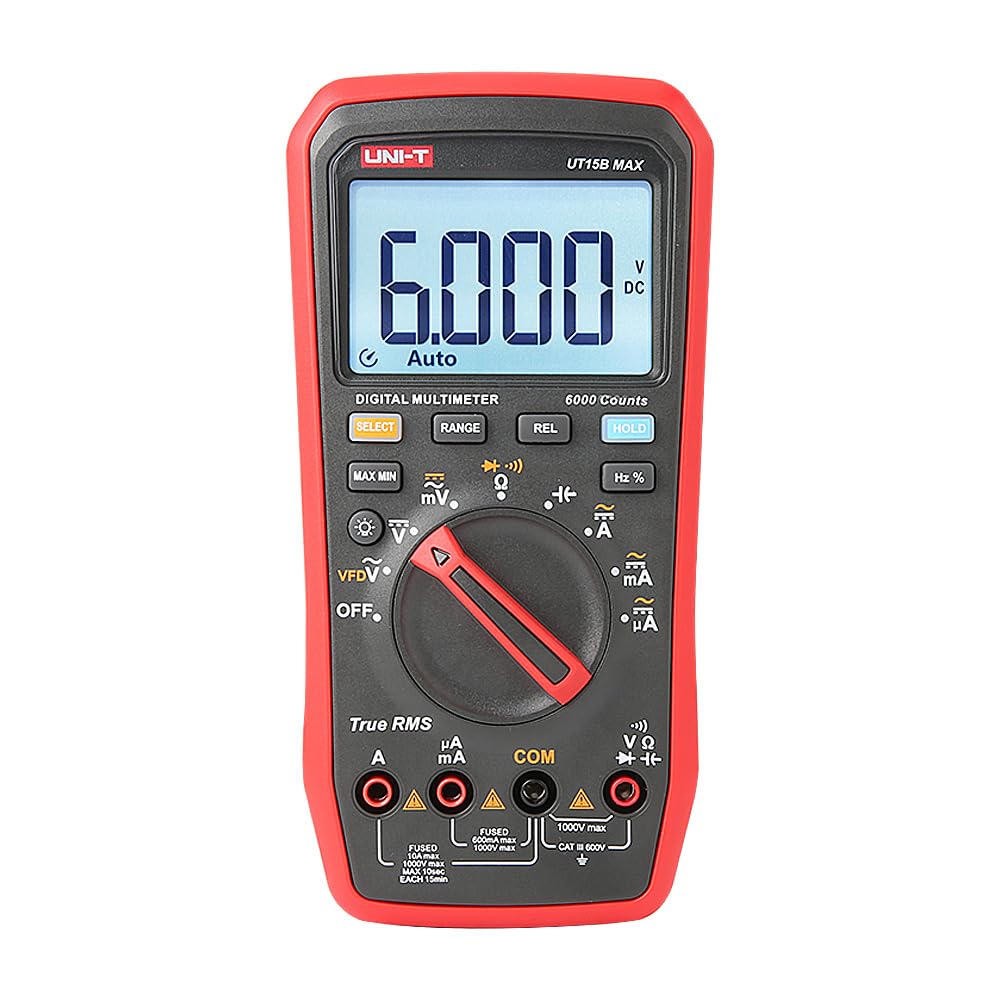 UNI-T UT15B Max True RMS Digital Multimeter