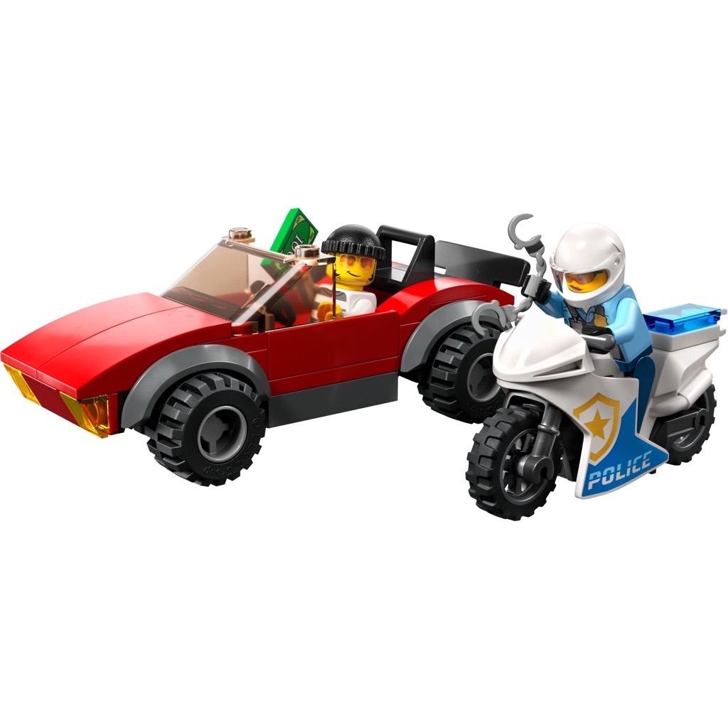เลโก้ LEGO City 60392 Police Bike Car Chase