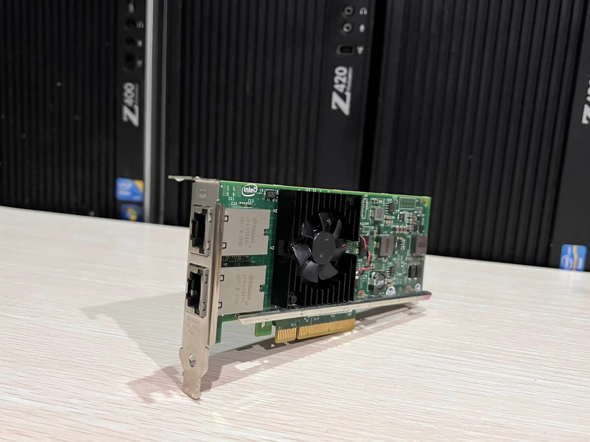 การ์ด lan 10Gb dell Intel X540 03DFV8 มือสองพร้อมใช้งาน