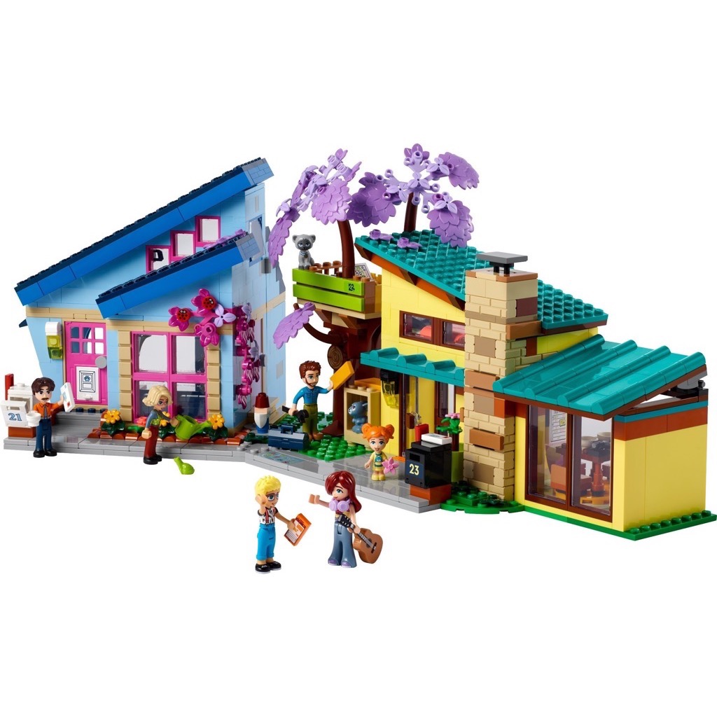 เลโก้ LEGO Friends 42620 Olly and Paisley's Family Houses