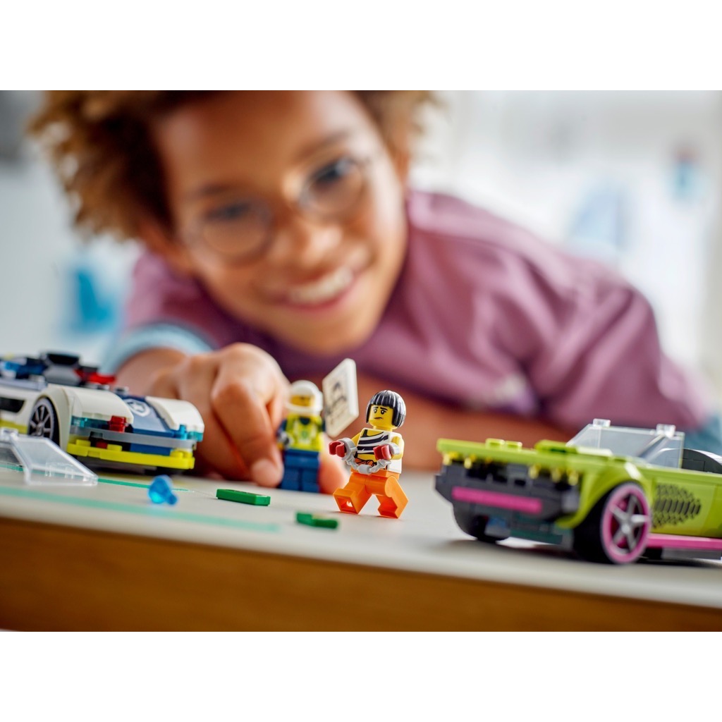 เลโก้ LEGO City 60415 Police Car and Muscle Car Chase