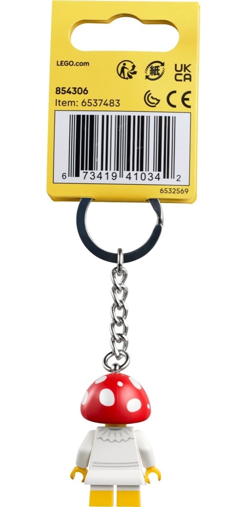 เลโก้ LEGO Exclusives 854306 Mushroom Girl Key Chain