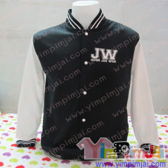 เสื้อรุ่น เสื้อกันหนาว เบสบอล ตามสั่ง JW