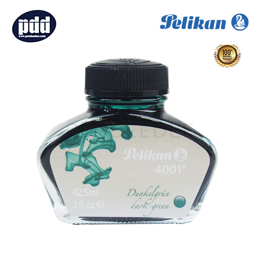 PELIKAN หมึกขวด พิลิแกน 4001 หมึกเขียว PELIKAN 4001 Drak Green Ink in Bottle Refill