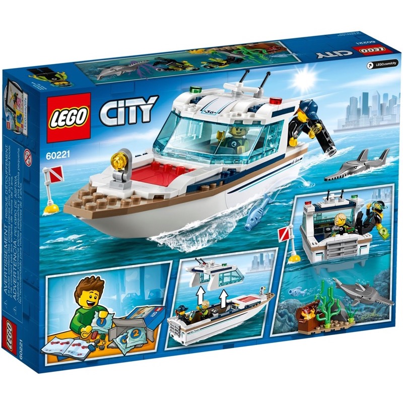 LEGO City 60221 Diving Yacht