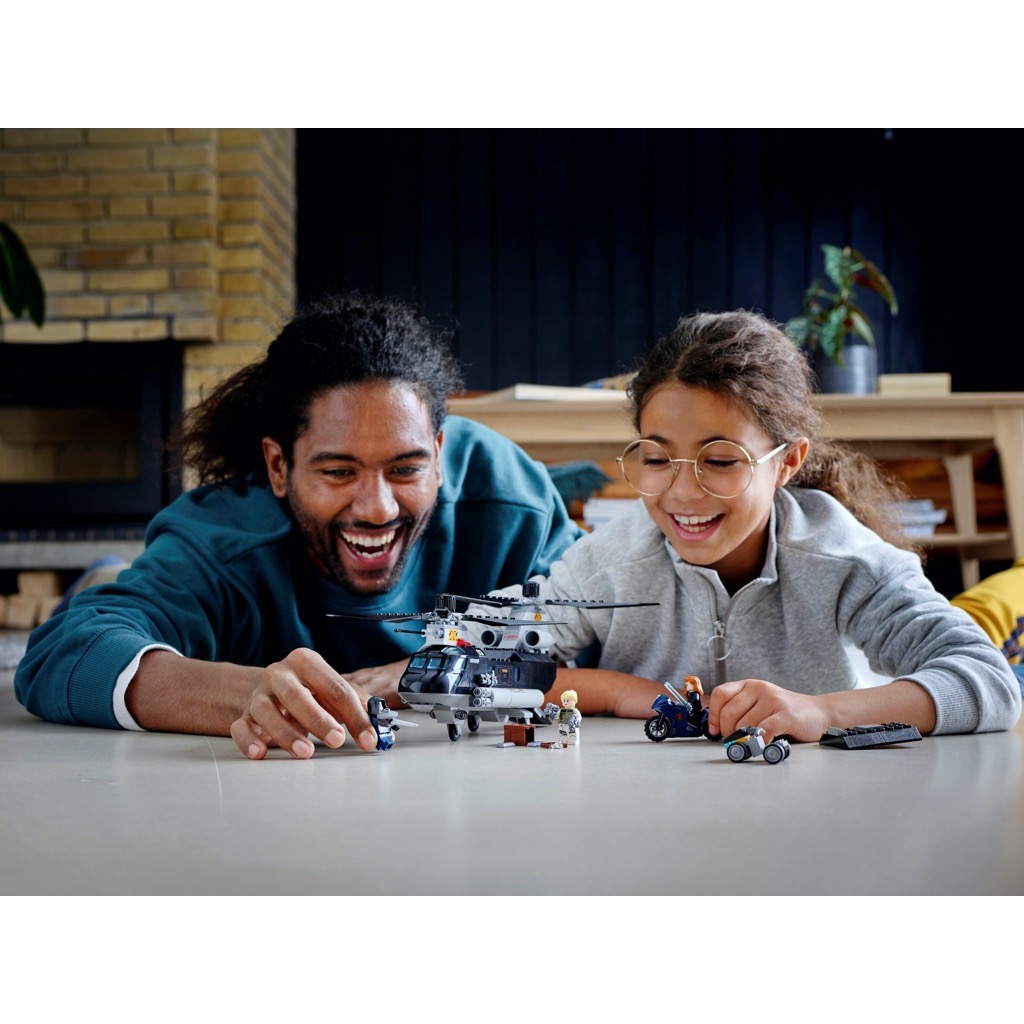 เลโก้ LEGO Super Heroes 76162 Black Widow's Helicopter Chase