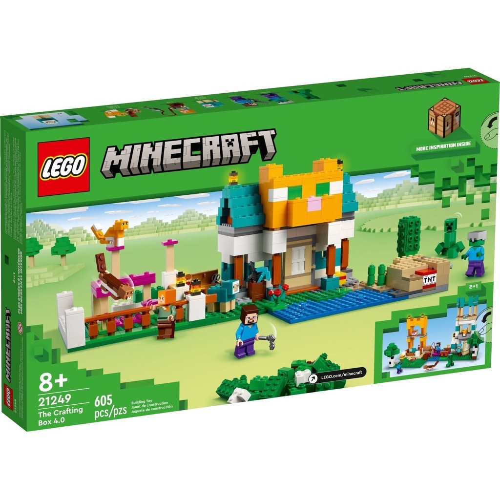 เลโก้ LEGO Minecraft 21249 The Crafting Box 4.0