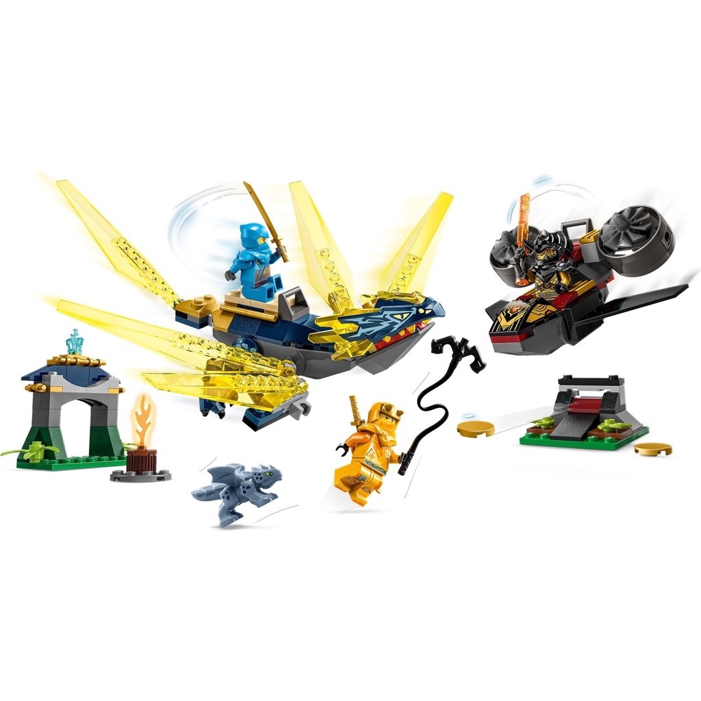 เลโก้ LEGO Ninjago 71798 Nya and Arin's Baby Dragon Battle