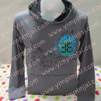 เสื้อห้อง มีฮู้ด