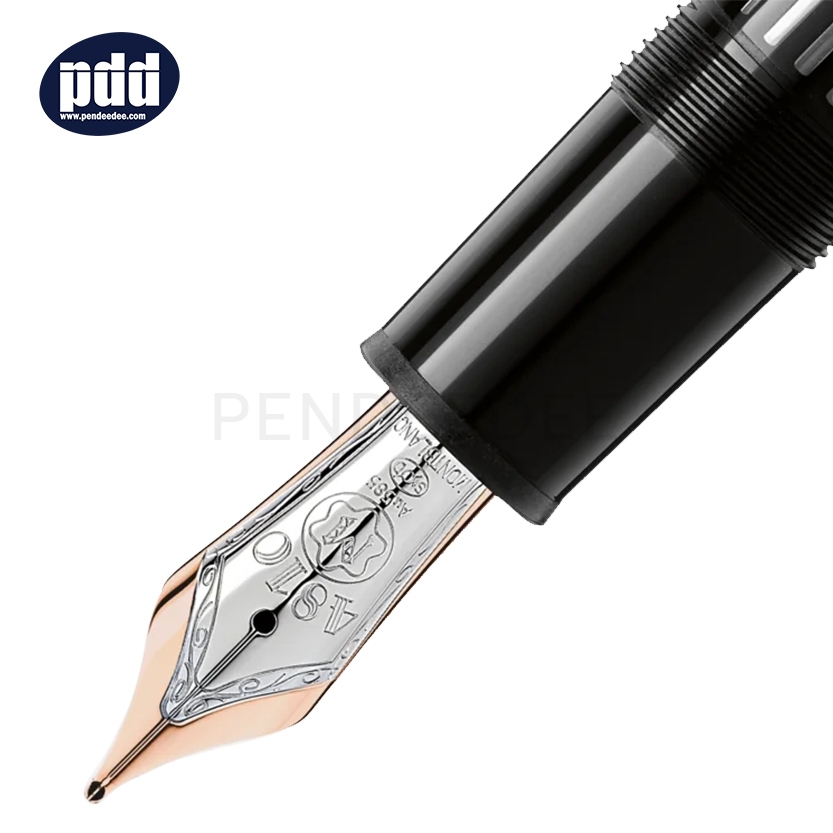 MONTBLANC ปากกาหมึกซึม มองบลังค์ Meisterstück Rose Gold-Coated LeGrand Fountain Pen