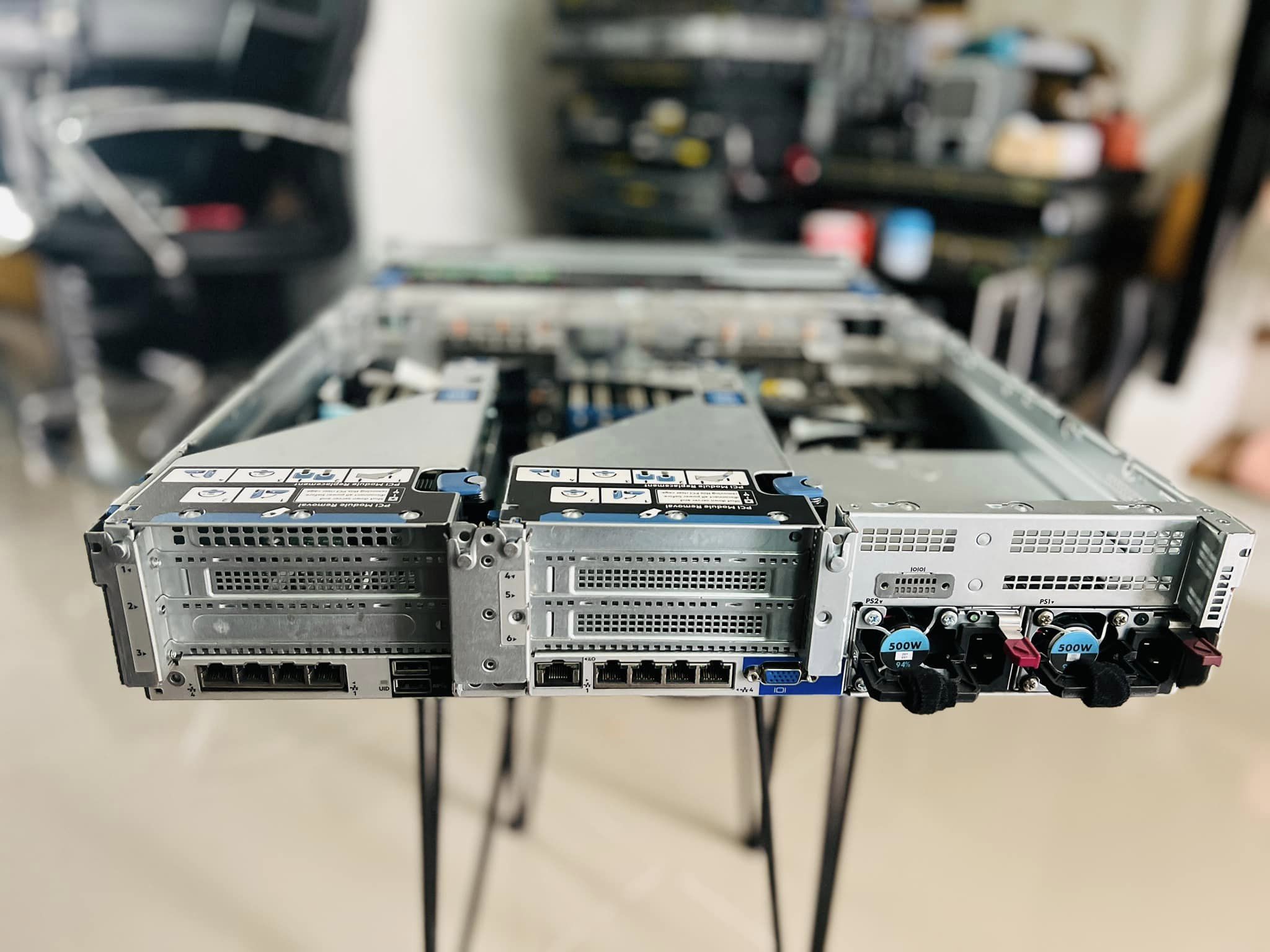 server hp dl380 gen10 2cpu ram 64gb 32cores ประกัน 3 เดือน เซิร์ฟเวอร์เอชพีมือสองพร้อมใช้งาน