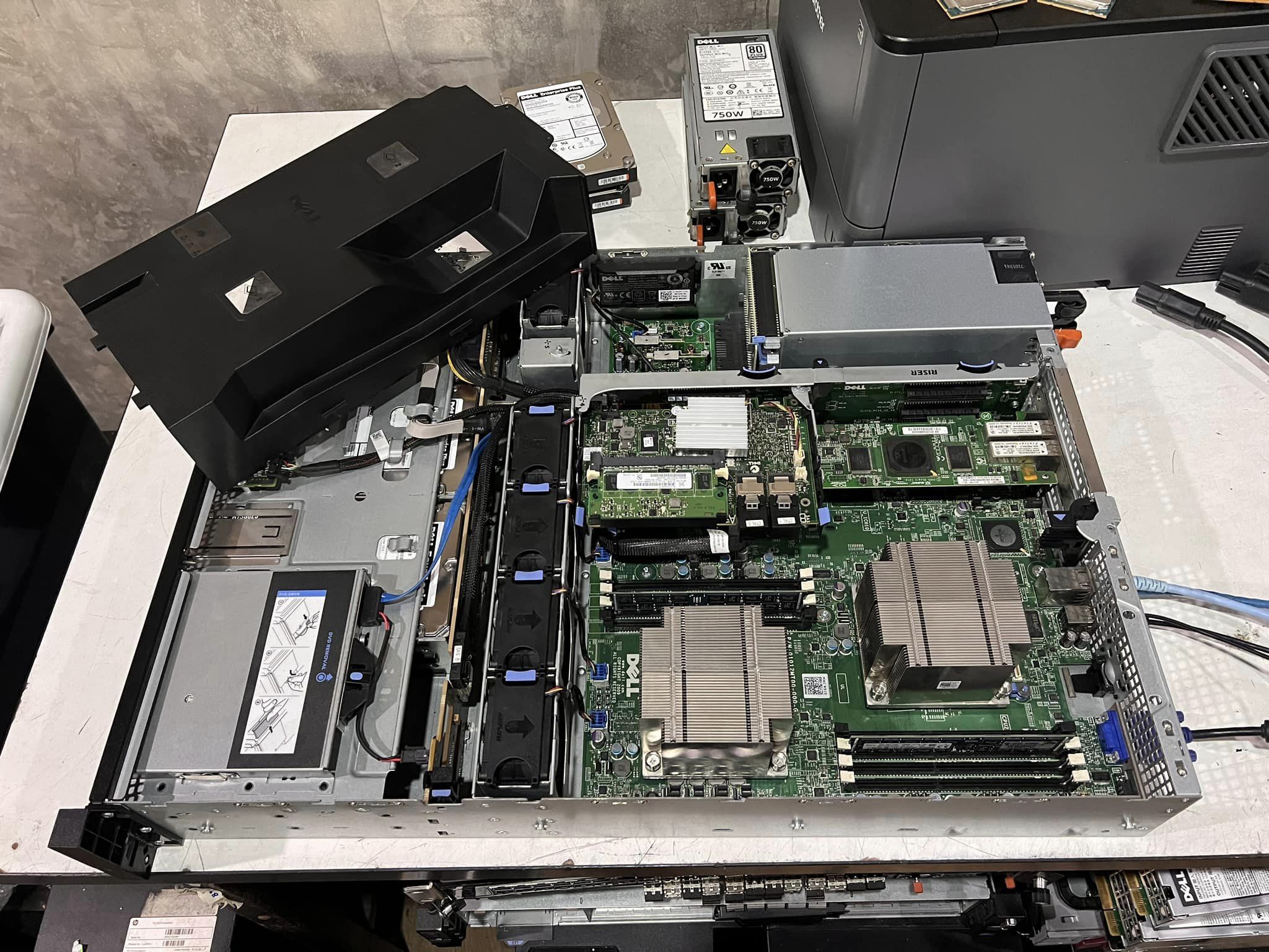 server dell r510 2cpu 32gb เซิฟเวอร์มือสองพร้อมใช้งาน