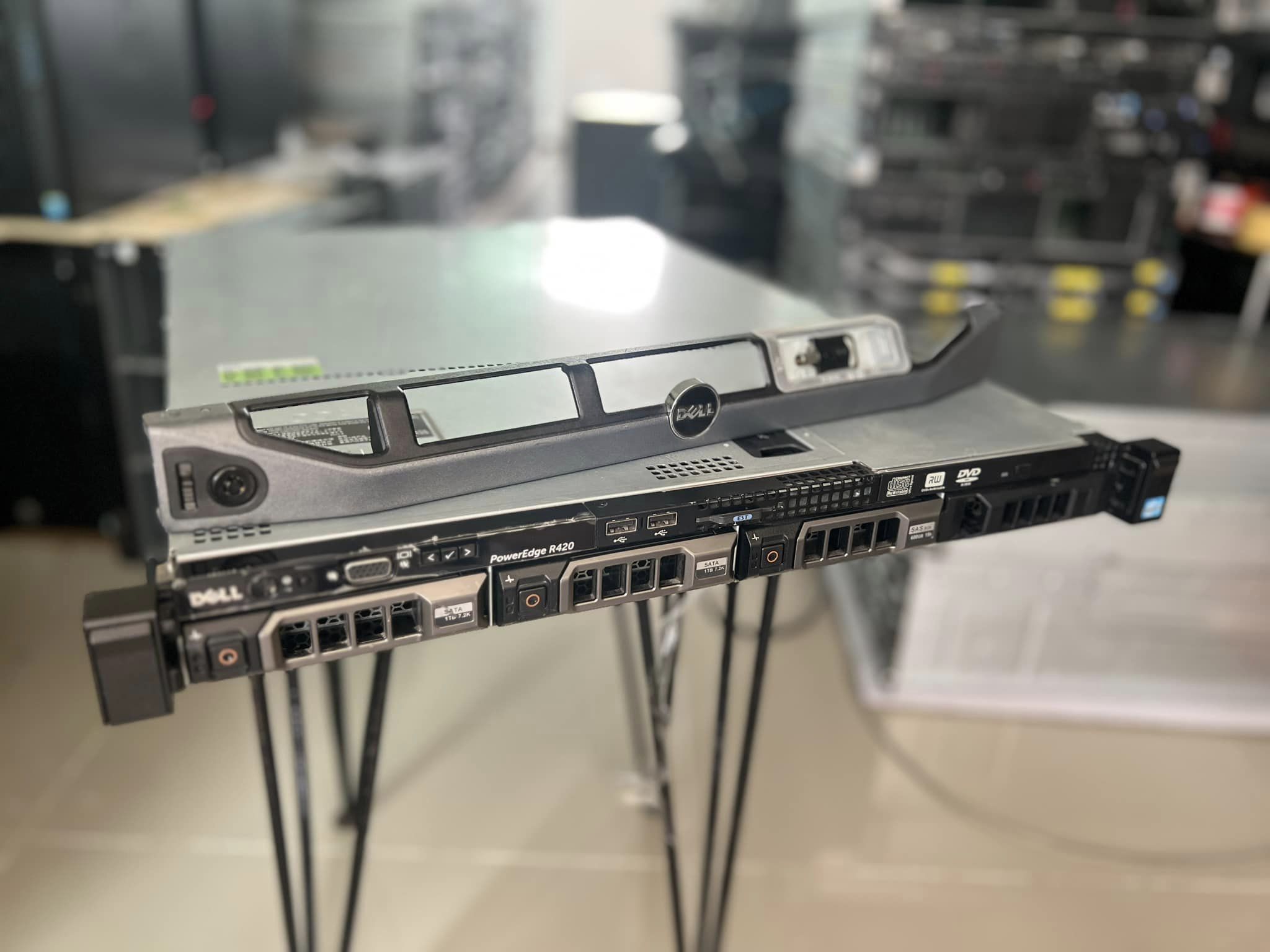 Server dell r420 2cpu 32gb เซิร์ฟเวอร์เดลมือสองพร้อมใช้งาน