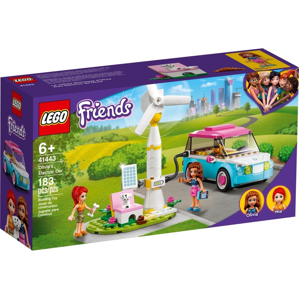 เลโก้ LEGO Friends 41443 Olivia's Electric Car