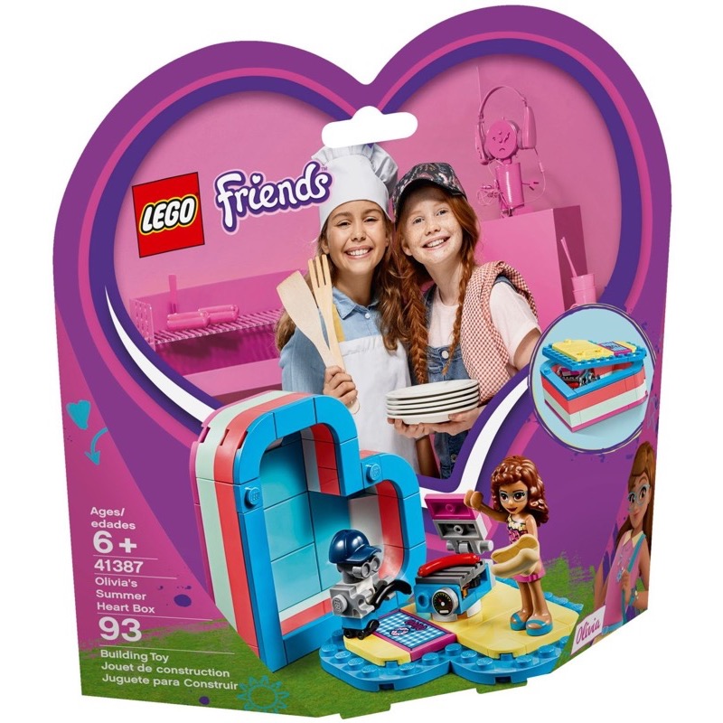 LEGO Friends 41387 Olivia's Summer Heart Box