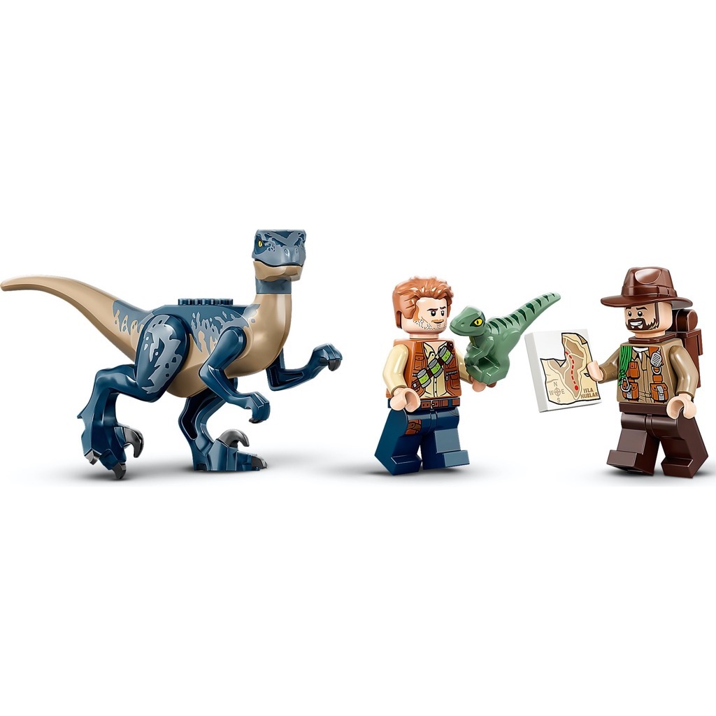 เลโก้ LEGO Jurassic World 75942 Velociraptor: Biplane Rescue Mission