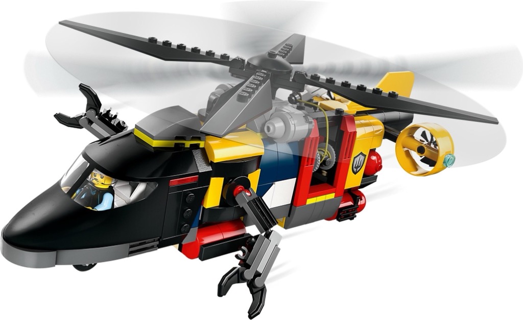 เลโก้ LEGO City 60462 Helicopter, Fire Truck & Submarine Remix