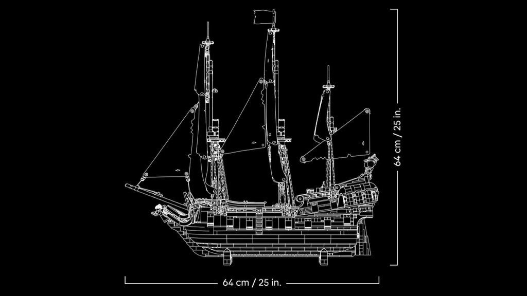 เลโก้ LEGO Exclusives 10365 Captain Jack Sparrow’s Pirate Ship