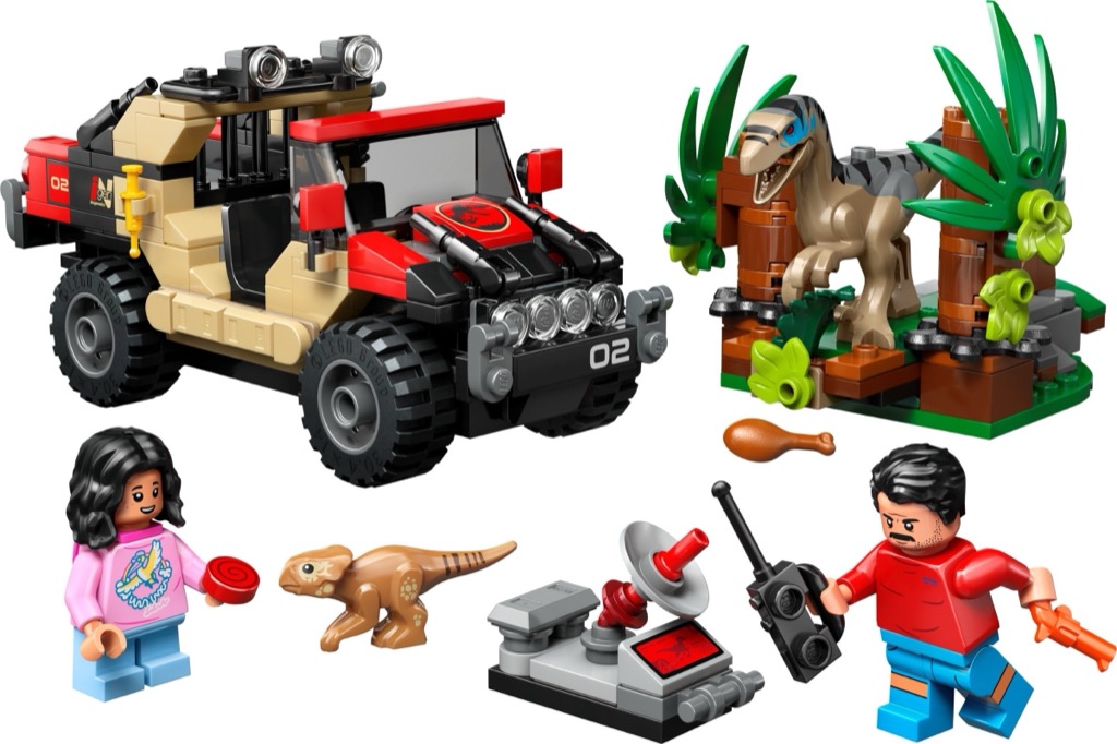 เลโก้ LEGO Jurassic World 76972 Raptor Off-Road Escape