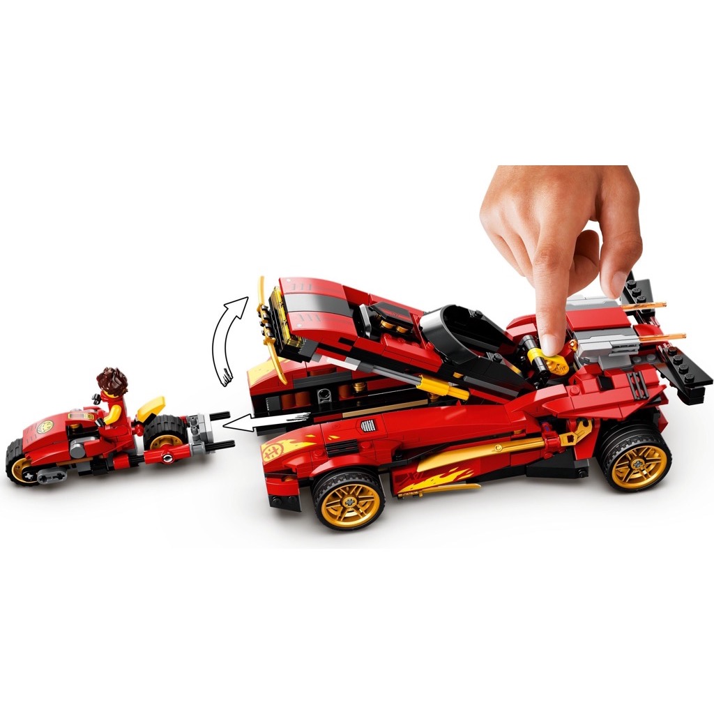 เลโก้ LEGO Ninjago 71737-X-1 NINJA CHARGER