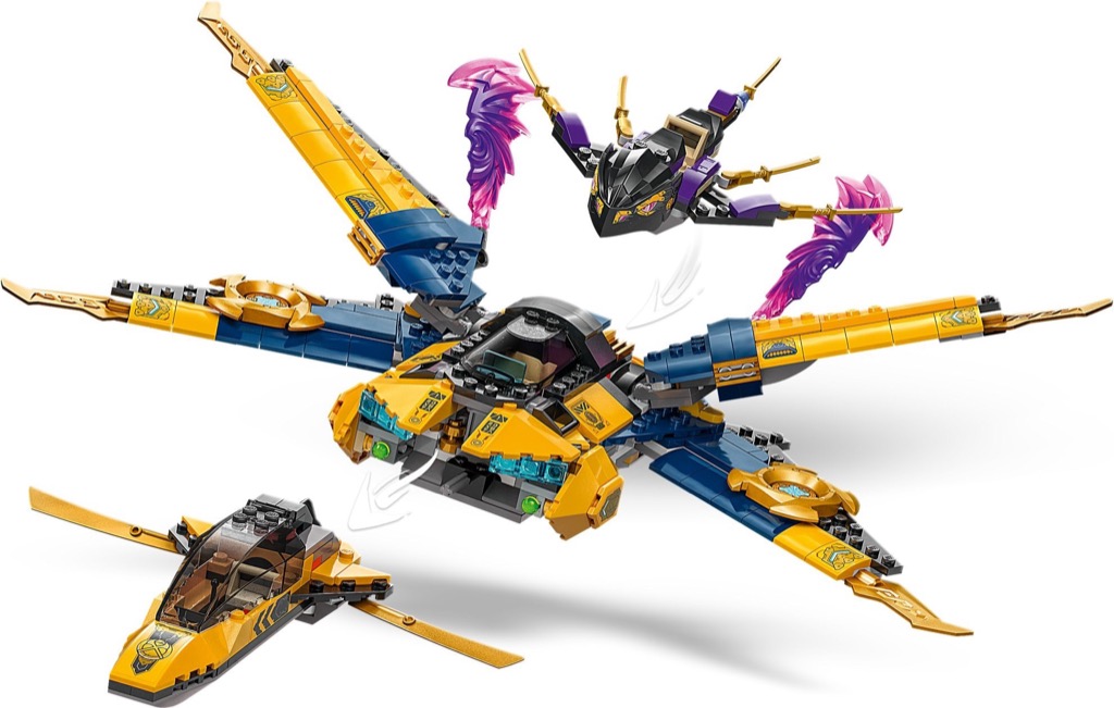 เลโก้ LEGO Ninjago 71833 Ras and Arin's Super Storm Jet