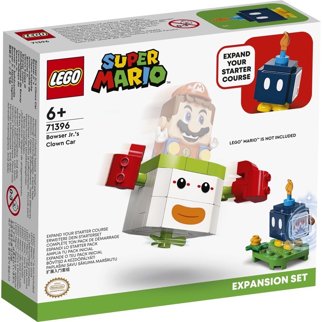 เลโก้ LEGO Super Mario 71396 Bowser Jr.’s Clown Car