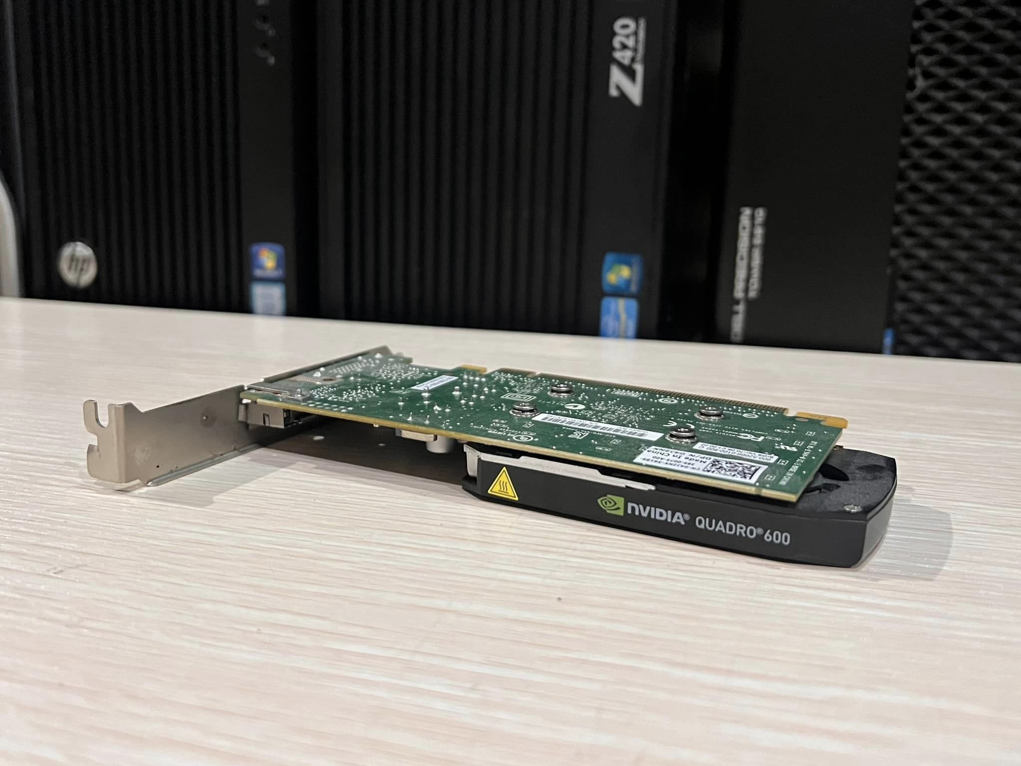 การ์ดจอ Nvidia Quadro 600 1Gb การ์ดจอมือสองพร้อมใช้งาน